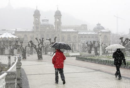 Imagen de los jardines de Alderdi-Eder en San Sebastián.