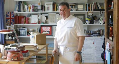 Chef Martín Berasategui in his restaurant Martín Berasategui de Lasarte-Oria (Gipuzcoa).