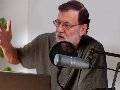 Mariano Rajoy tiene tiempo al fin para empezar a grabar su ‘podcast’