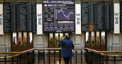 El principal indicador de la Bolsa española, el Ibex 35.