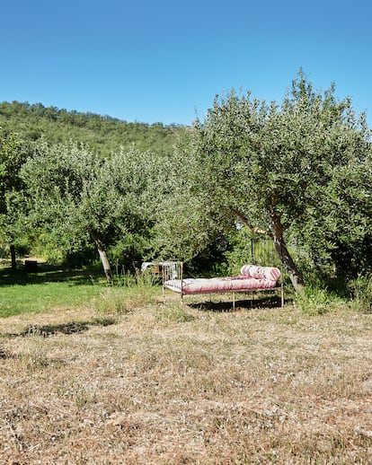 Uno de los rincones de la finca.