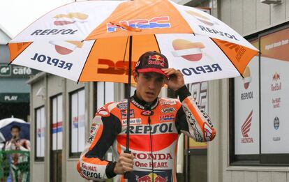 Marc Márquez en Motegi.