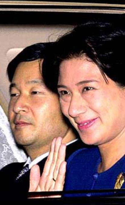 La princesa Masako y su esposo, el príncipe Naruhito.