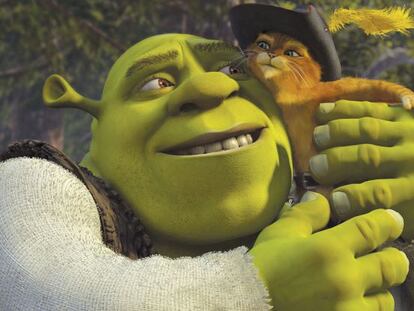 Fotograma de Shrek, una de las pel&iacute;culas de la productora Dreamworks.