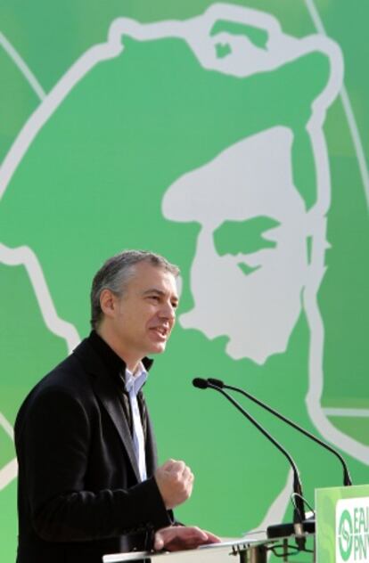 El presidente del PNV, Iñigo Urkullu.