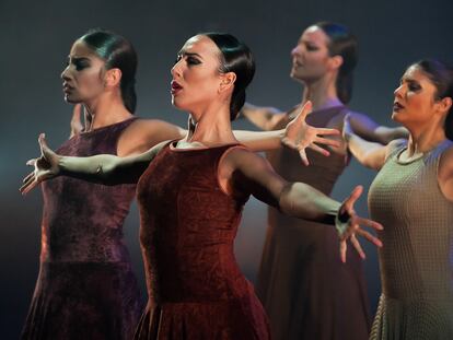 Espectáculo celebrado en Málaga con motivo del 25 aniversario de la declaración del Flamenco como patrimonio inmaterial mundial.
