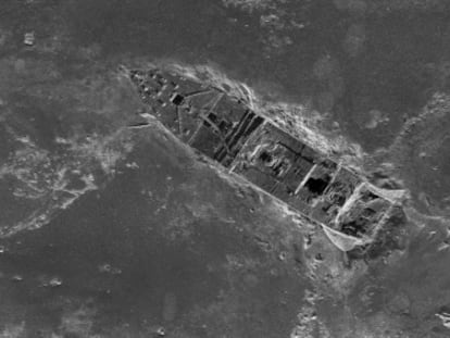 Imagen del Titanic realizada por sónar y compuesta por más de 100.000 fotos.