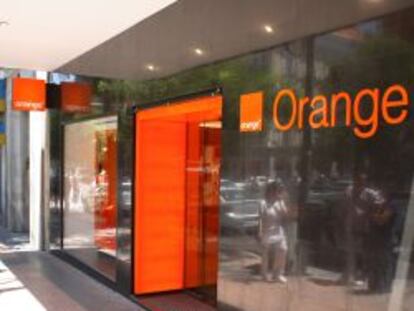 Tienda de la operadora Orange.