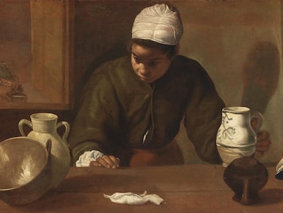 'La mulata' o 'La cena de Emaús', de Diego Velázquez, conservado en la National Gallery of Ireland.