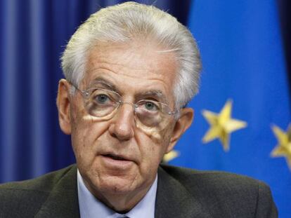 El primer ministro italiano Mario Monti.