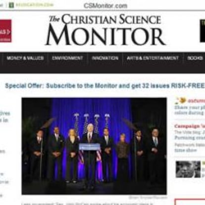 Web del Christian Science Monitor