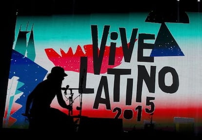 La banda de rock Interpol en el Vive Latino, en M&eacute;xico DF