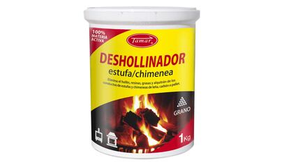 Este deshollinador especial para estufas o chimeneas de leña se puede adquirir con el peso de 1 kilogramo.