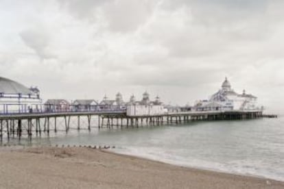 El muelle de Eastbourne, en la costa del sur del Reino Unido.