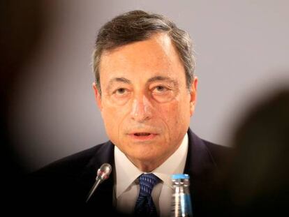 El presidente del BCE, Mario Draghi