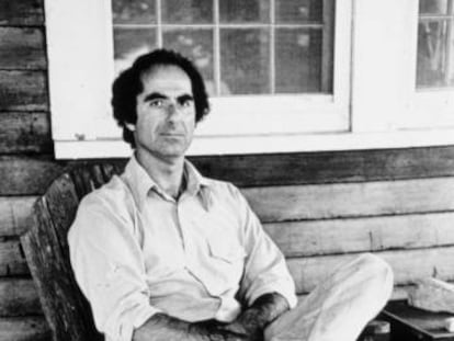 Philip Roth, en 1977.