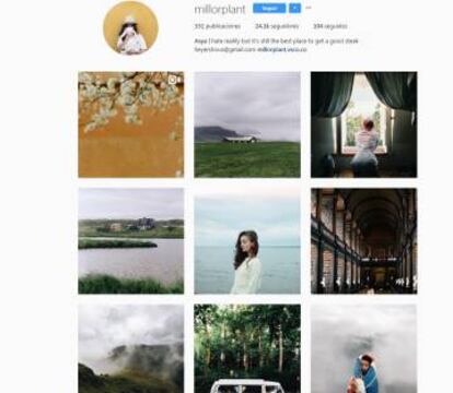 El Instagram de millorplant, una de las particpantes en la iniciativa #GenInstaTakeover.