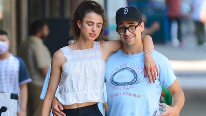 Jack Antonoff y Margaret Qualley