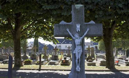 Un cementerio francés.