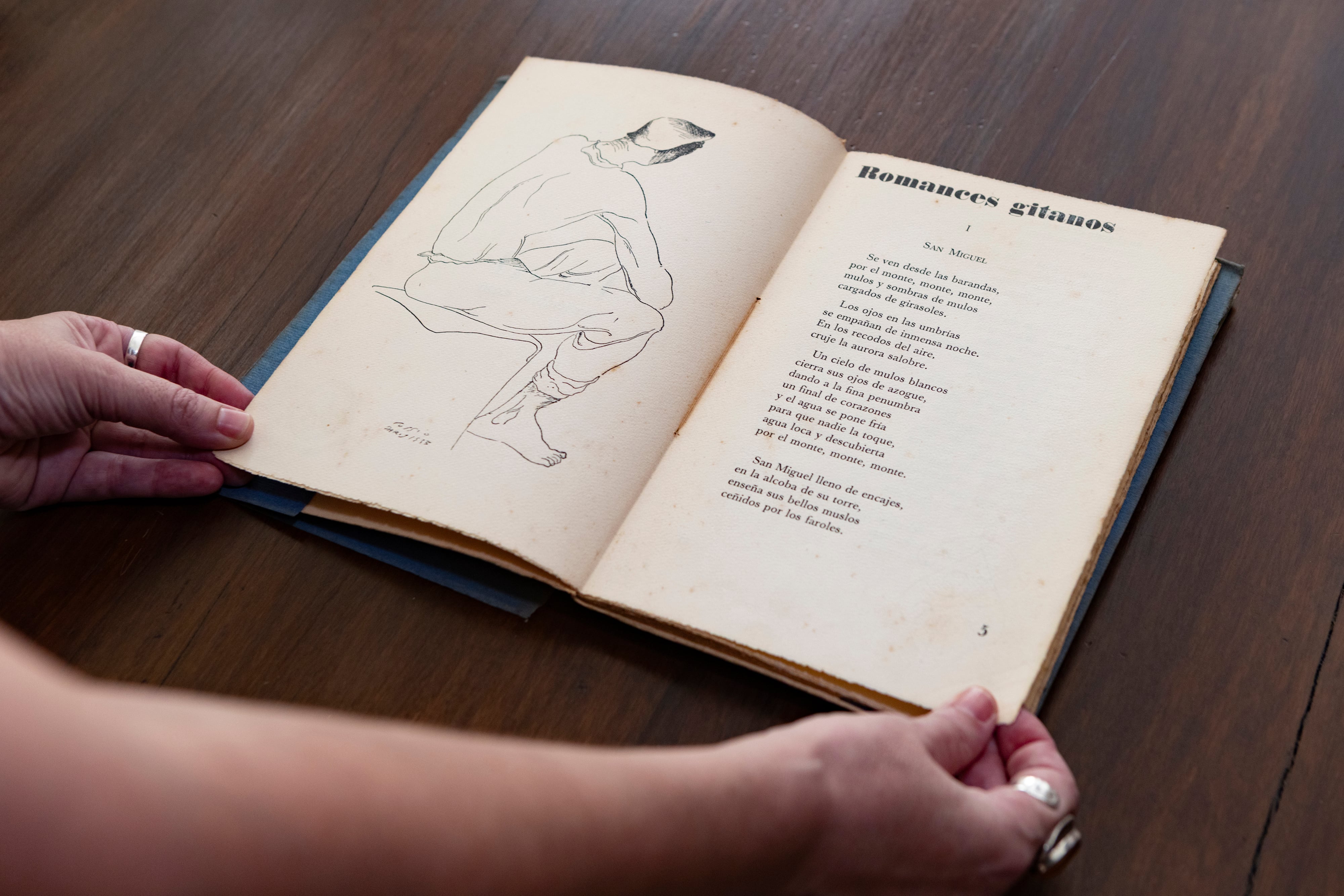Uno de los poemas de Federico García Lorca publicados en la revista 'Mediodía', que cumple 100 años.