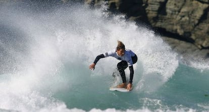 El ganador masculino, Leonardo Fioravanti