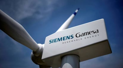 Aerogenerador de Siemens Gamesa.