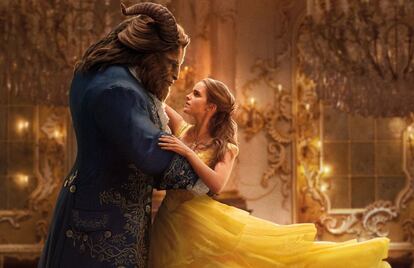 Imagen de 'La Bella y la Bestia' (2017), el 'remake' de la película de los noventa intepretado por Emma Watson y Dan Stevens.