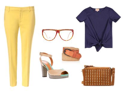 Denominador común: un par de sandalias, tres looks