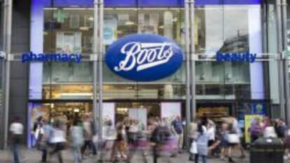 Establecimiento de Alliance Boots en Londres.