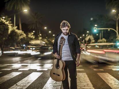 El guitarrista Dani de Mor&oacute;n, en Sevilla.