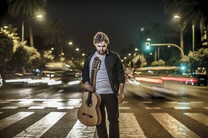 El guitarrista Dani de Mor&oacute;n, en Sevilla.