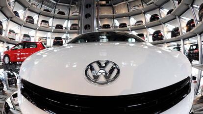 Torre d'emmagatzematge de Volkswagen a Alemanya.