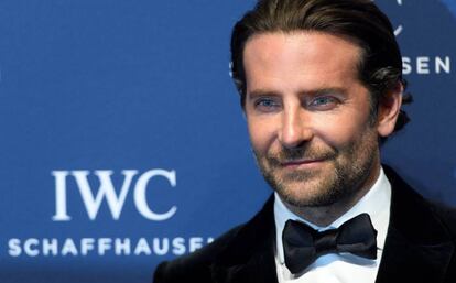 El actor estadounidense Bradley Cooper, en una fiesta en Ginebra el pasao 16 de enero del 2018. 