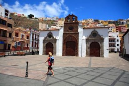 La parroquia de la Asunción, en San Sebastián de La Gomera.