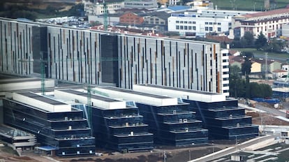 Vista general del Hospital de Oviedo, Asturias.