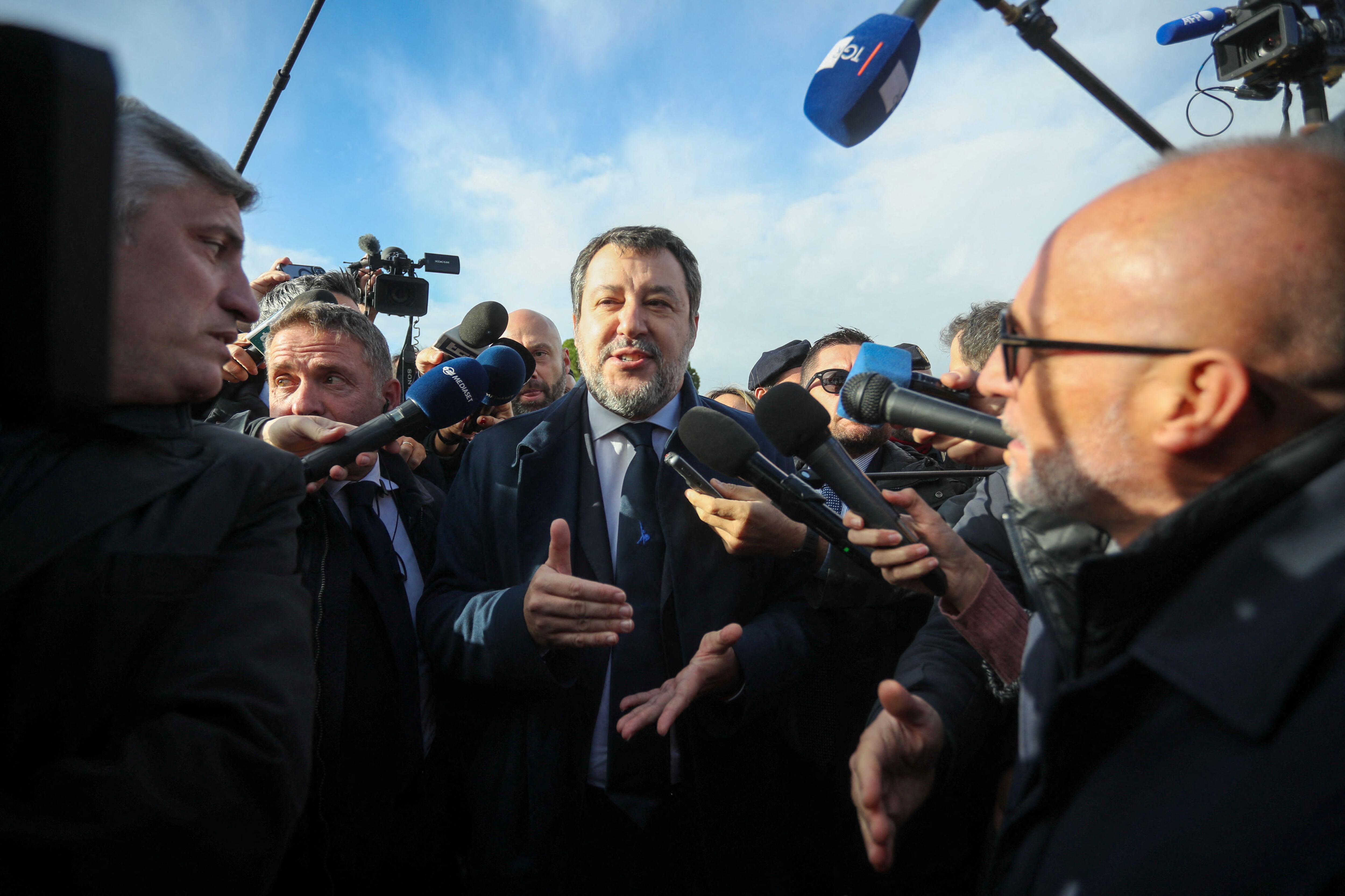 Salvini, absuelto en Italia en el juicio por impedir el desembarco de migrantes del barco español ‘Open Arms’
