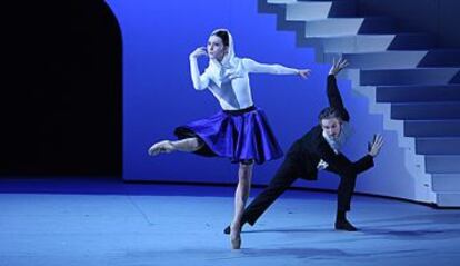 Instant del muntatge de L&rsquo;amansiment de la fera del teatre Bolshoi de Moscou, que el dia 24 es veur&agrave; al cinema.  