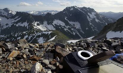 Un baño en Mount Shuksan, en el Estados de Washington, en Estados Unidos.