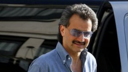 El príncipe Al Waleed bin Talal, en Beverly Hills (Los Ángeles).