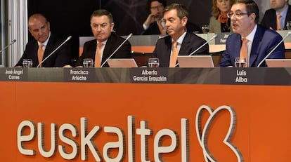 Junta de accionistas de Euskaltel.