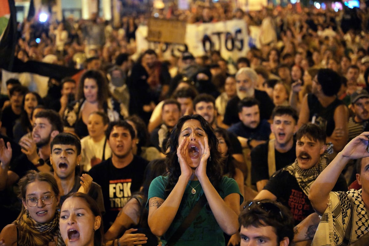 La detención de la flotilla espolea las movilizaciones por Palestina en toda España