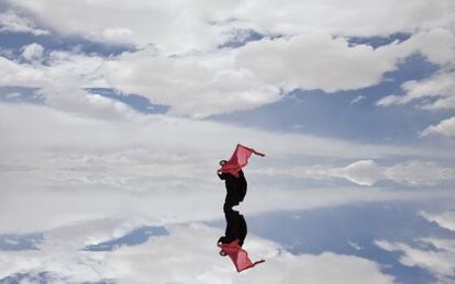 Fotografía 'Mā Lam Tabkī (Unless Weeping)', de Sama Alshaibi, dentro de la colección que la galería Ayyam expondrá en el próximo Photo London, en Londres.