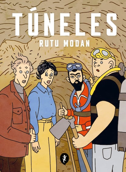 Portada de 'Túneles', de Rutu Modan.