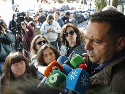 El coordinador general del Coordinadora Estatal de Trabajadores del Mar (CETM), Antol&iacute;n Goya.