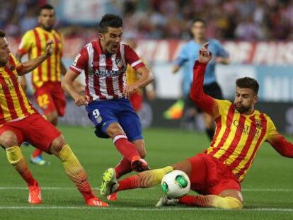 Atlético de Madrid y Barcelona se disputan el liderato de la Liga
