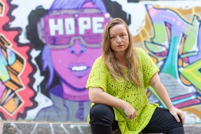 Bianca Kovacs fotografiada en Madrid, el 1 de julio.