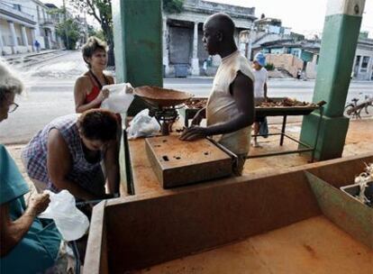 Imagen de uno de los muchos mercados desabastecidos de La Habana.