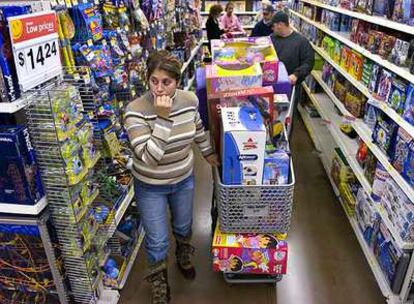 Wal-Mart es una de las cadenas de supermercados más importantes en Estados Unidos. En la fotografía, uno de sus locales de Woodstock (Georgia).