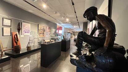 Sala principal del Museo de la Minería del País Vasco, en Bizkaia.