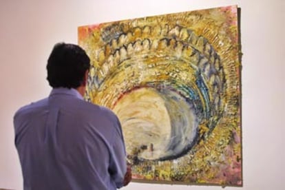 <i>La suerte de varas,</i> obra de Miquel Barceló que se presenta en la exposición del artista en la Lonja de Palma.